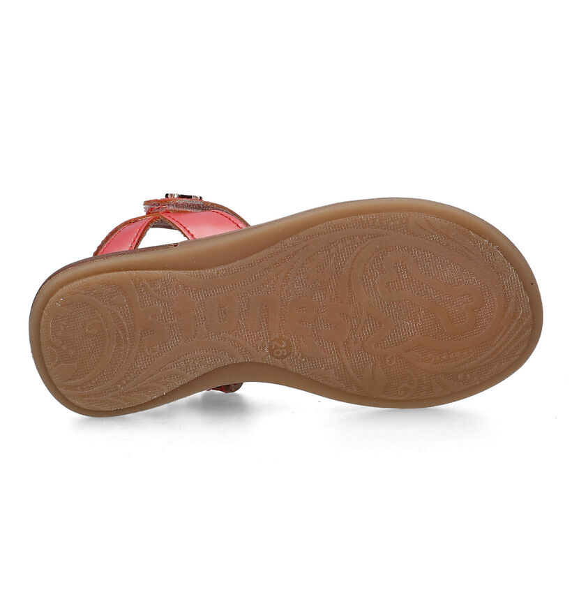 STONES and BONES Strav Sandales en Rose pour filles (325892)