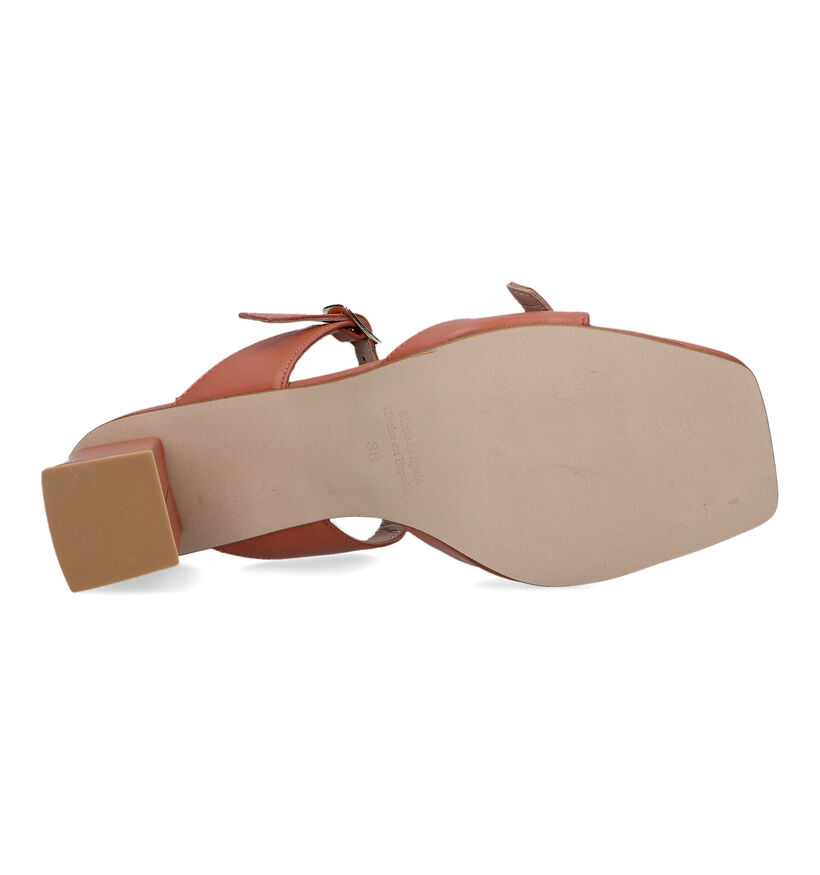 March23 Marcelle Mules en Cognac pour femmes (321713)