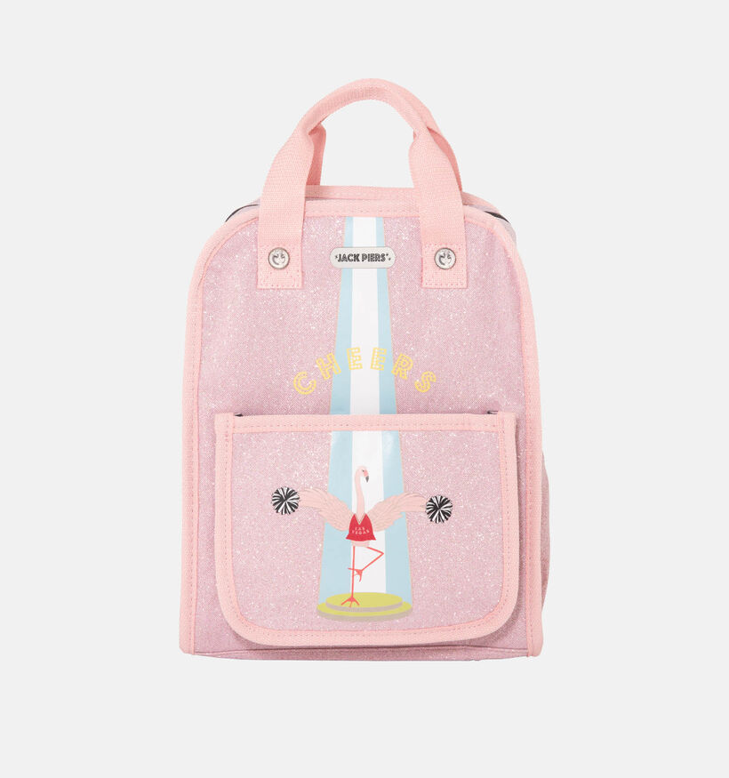 Jack Piers Flamingo Amsterdam Medium Roze Rugzak voor meisjes (361412)