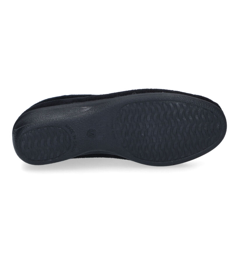 Hush Puppies Dilto Pantoufles en Noir en textile (313733)