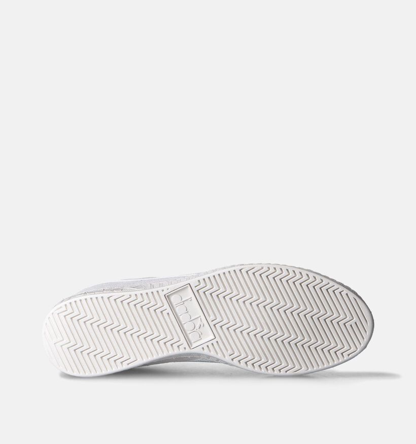 Diadora Game Low Suede Waxed Witte Sneakers voor heren (350803)