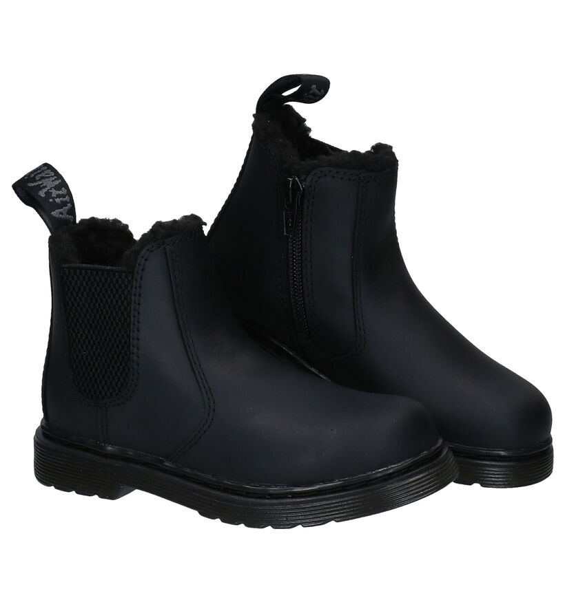 Dr. Martens Leonore Zwarte Boots in leer (294437)