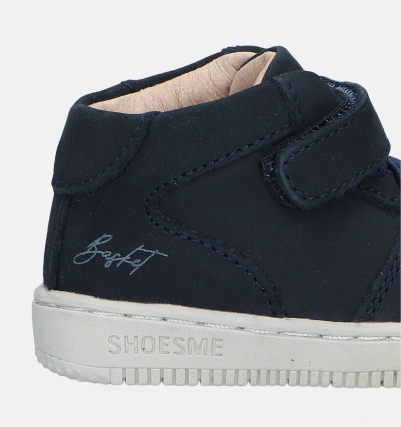 Shoesme Blauwe Babyschoenen voor meisjes, jongens (331391) - geschikt voor steunzolen