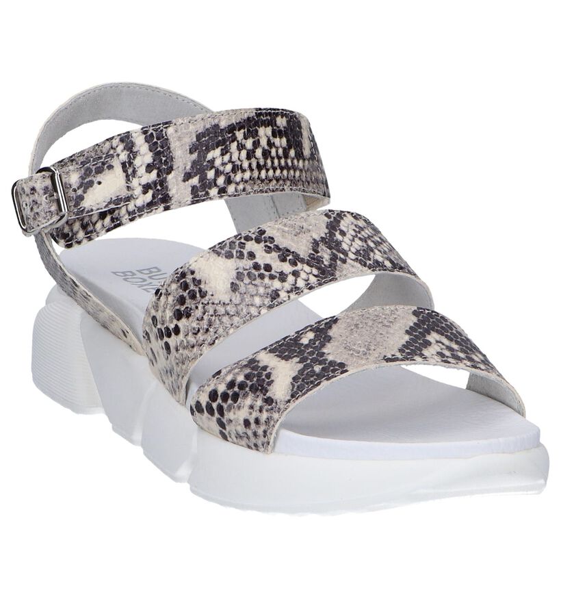 Beige Sandalen Bullboxer in leer (256482)