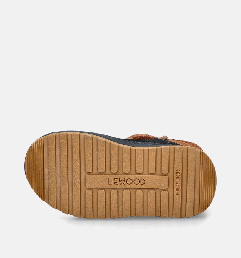 LIEWOOD Mattie Suede Bottes en Cognac pour filles (345298)