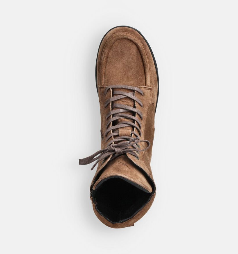Xsensible Emilia Cognac Boots voor dames (363590) - geschikt voor steunzolen