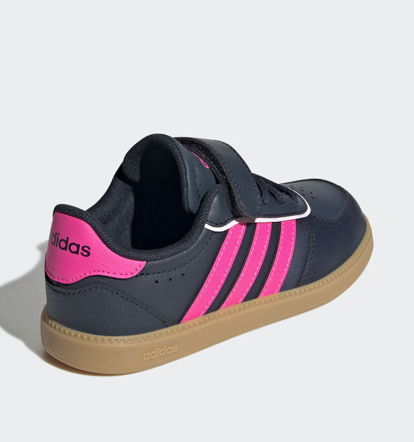 adidas Breaknet Sleek Blauwe Sneakers voor meisjes (365474) - geschikt voor steunzolen