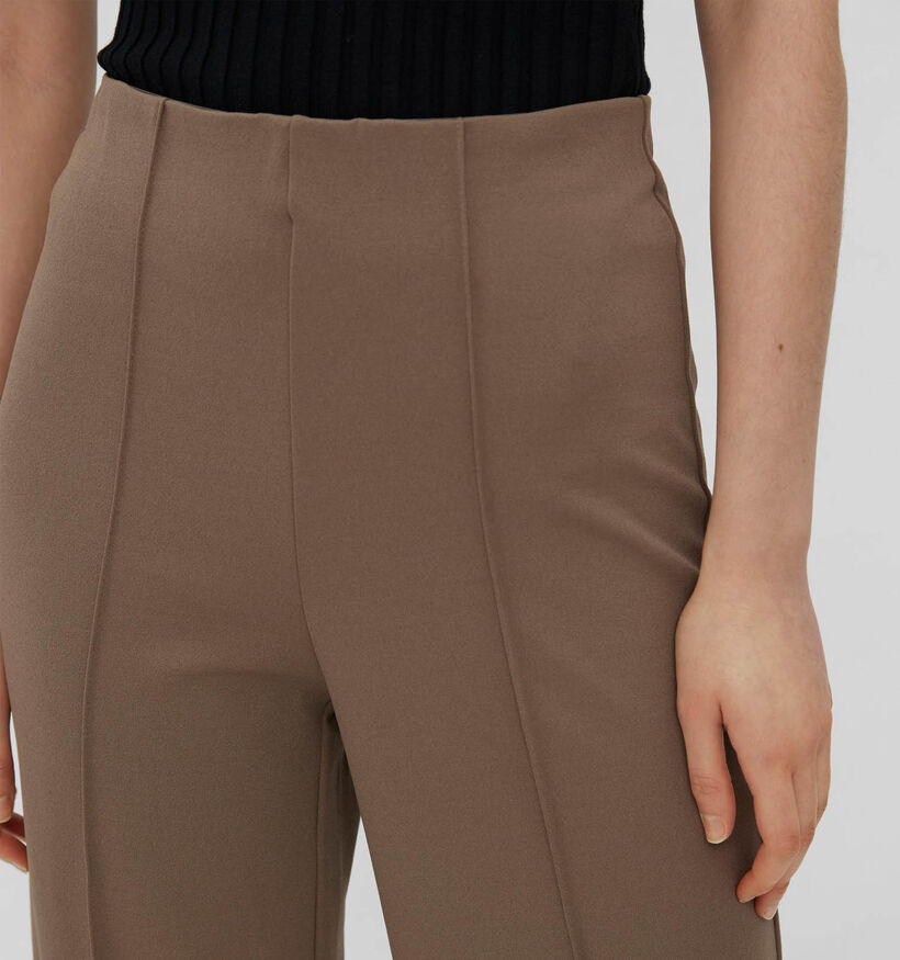 Vero Moda Becky Bruine Geklede Broek (318357)