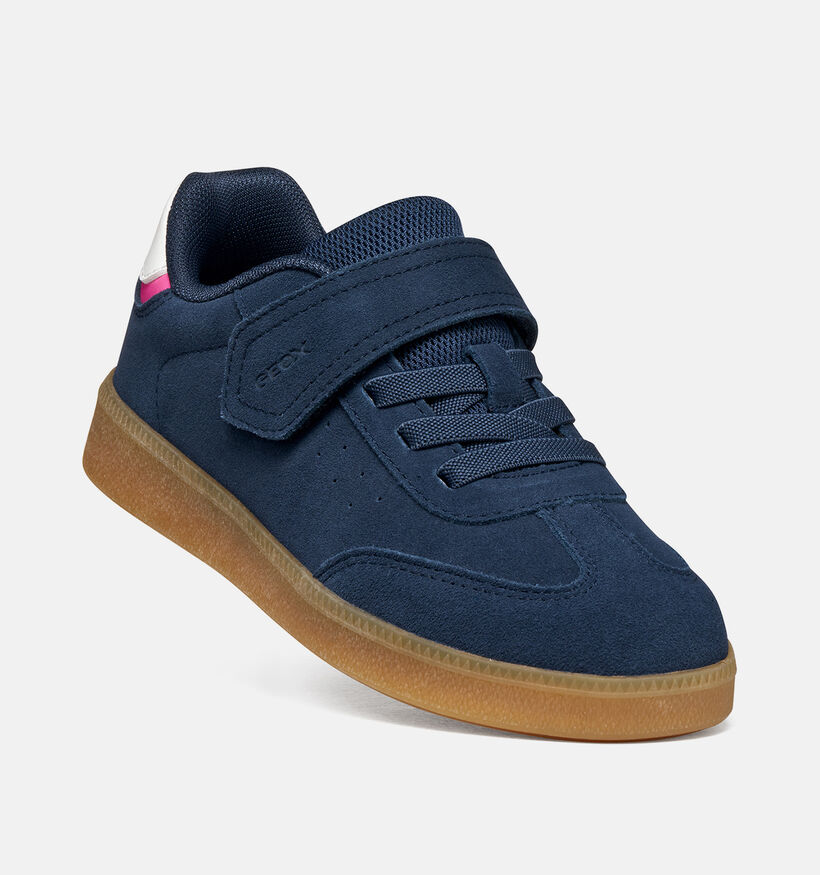 Geox New Emberlix Donkerblauwe Sneakers voor meisjes (377741) - geschikt voor steunzolen