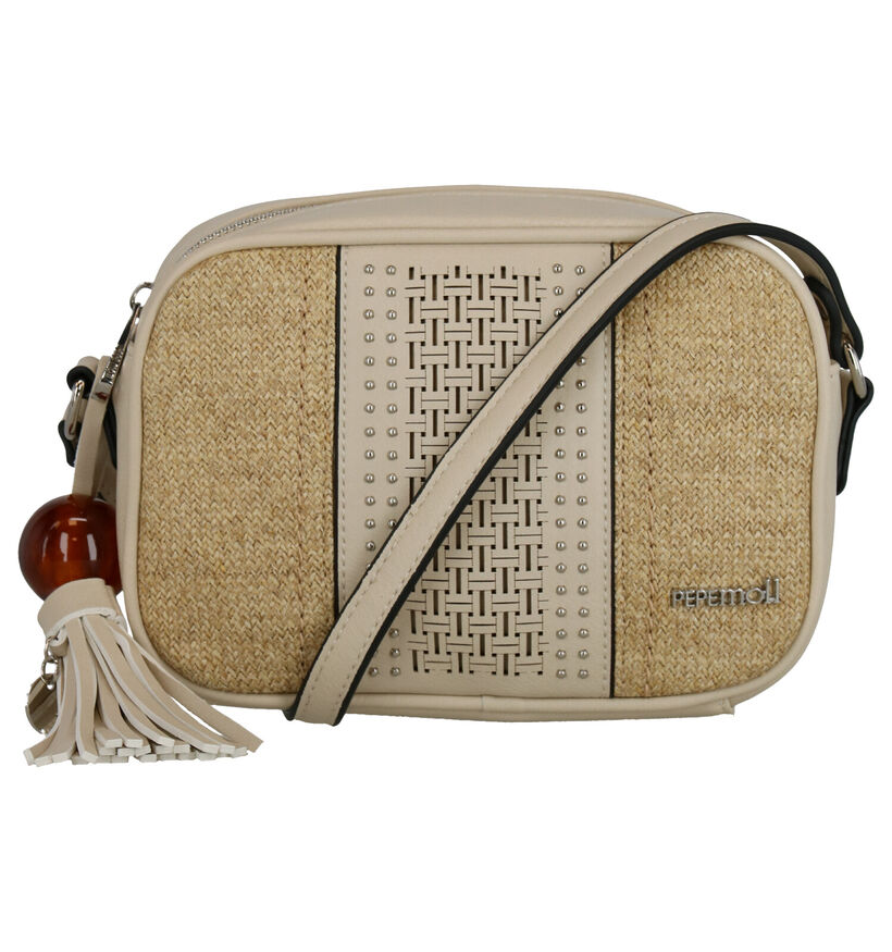 Pepe Moll Sac porté croisé en Beige en simili cuir (274739)