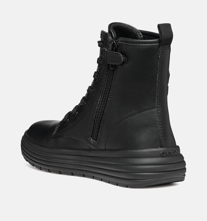 Geox Phaolae Zwarte Boots voor meisjes (344534) - geschikt voor steunzolen