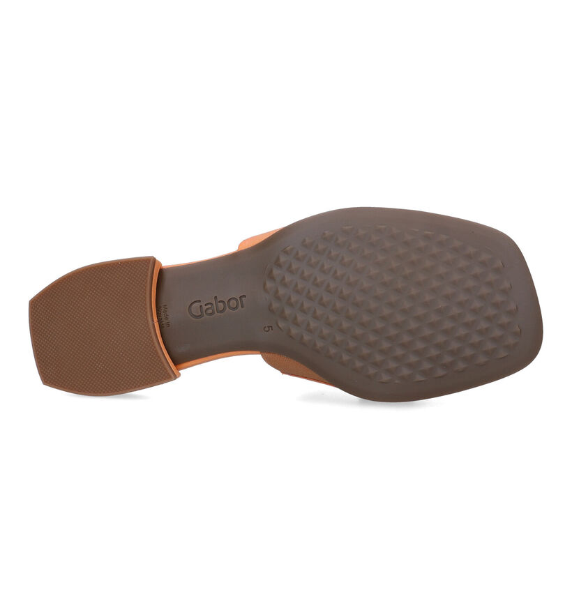 Gabor Comfort Nu-pieds en Orange pour femmes (323266)