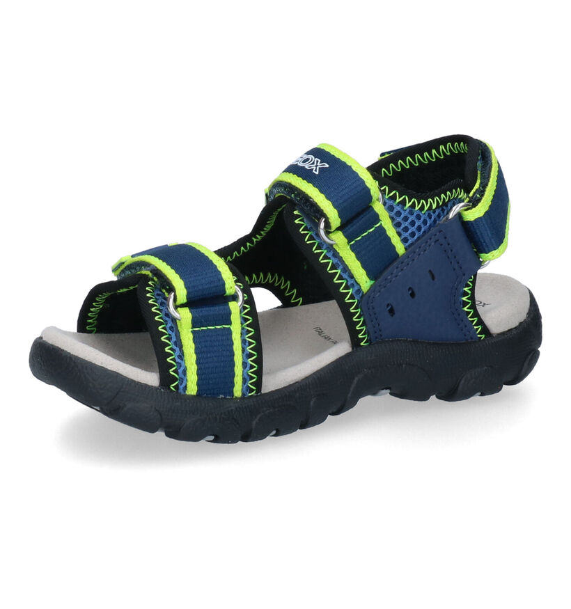 Geox Strada Zwarte Sandalen voor jongens (291777)