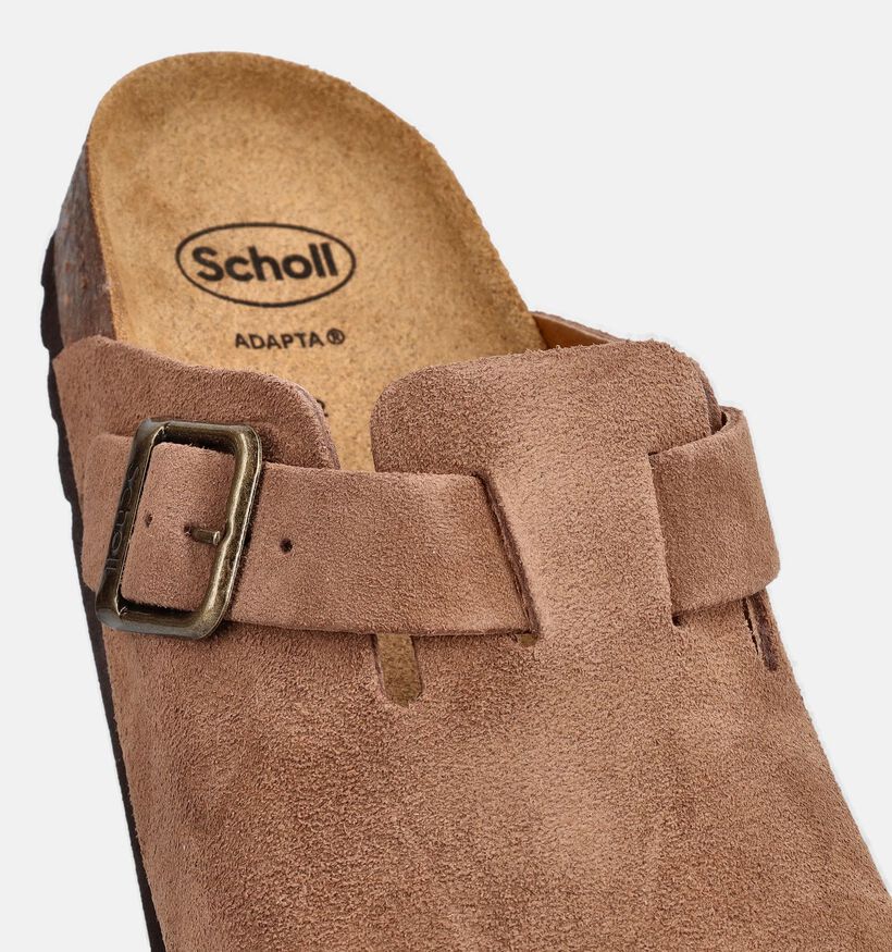 Scholl Nu-pieds en Marron pour hommes (381863)