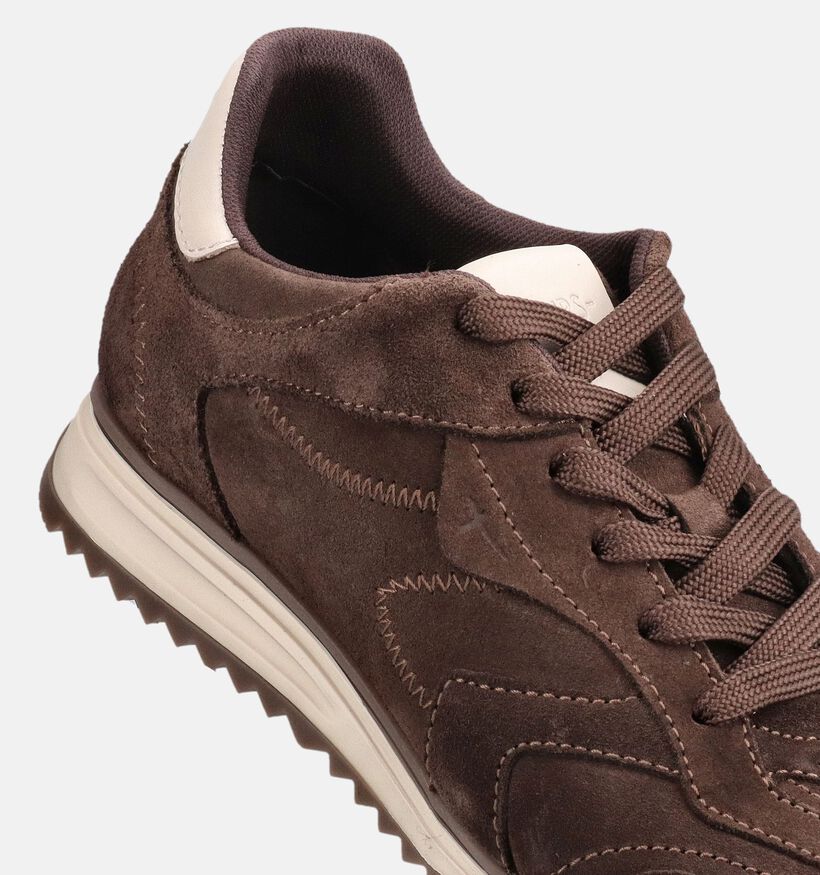 Tamaris Men Baskets en Brun fonc&eacute; pour hommes (378410) - pour semelles orthop&eacute;diques