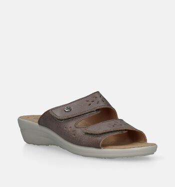 Fly Flot Nu-pieds Taupe
