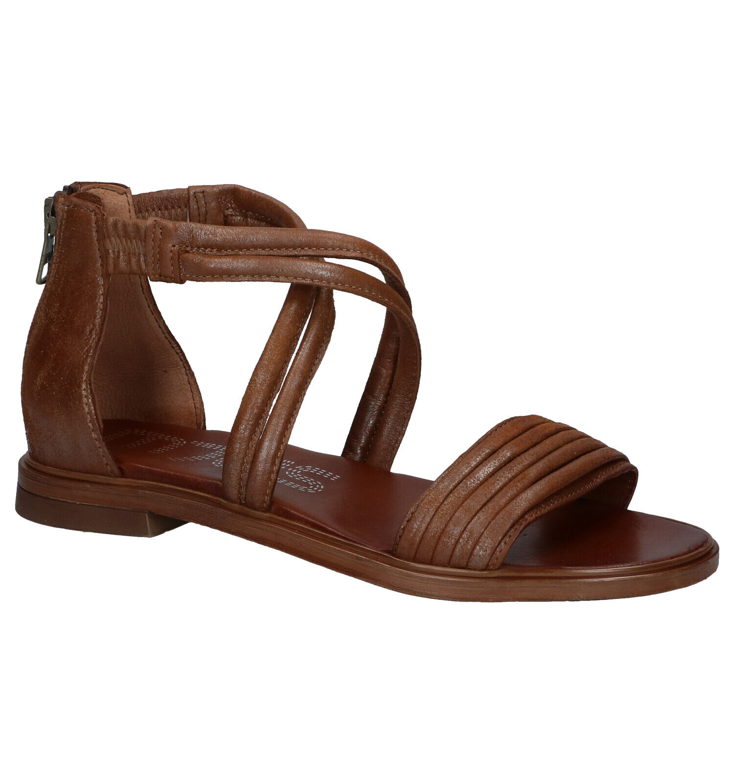 Donkerbruine sandalen dames shop