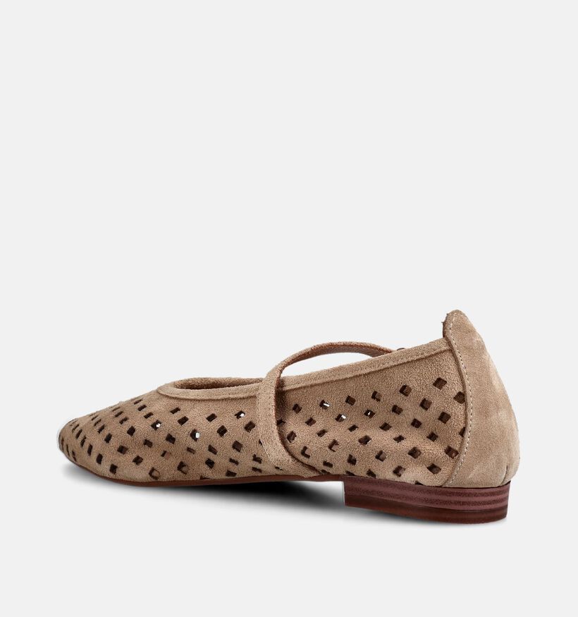 Tango Duna Beige Ballerina's voor dames (375541)