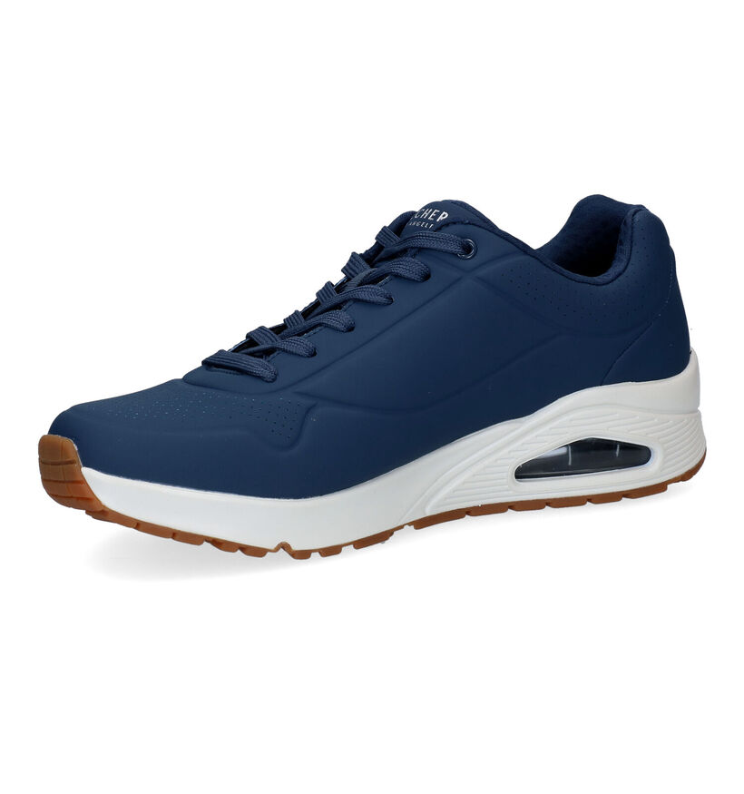 Skechers Uno Stand On Air Zwarte Sneakers voor heren (334159)