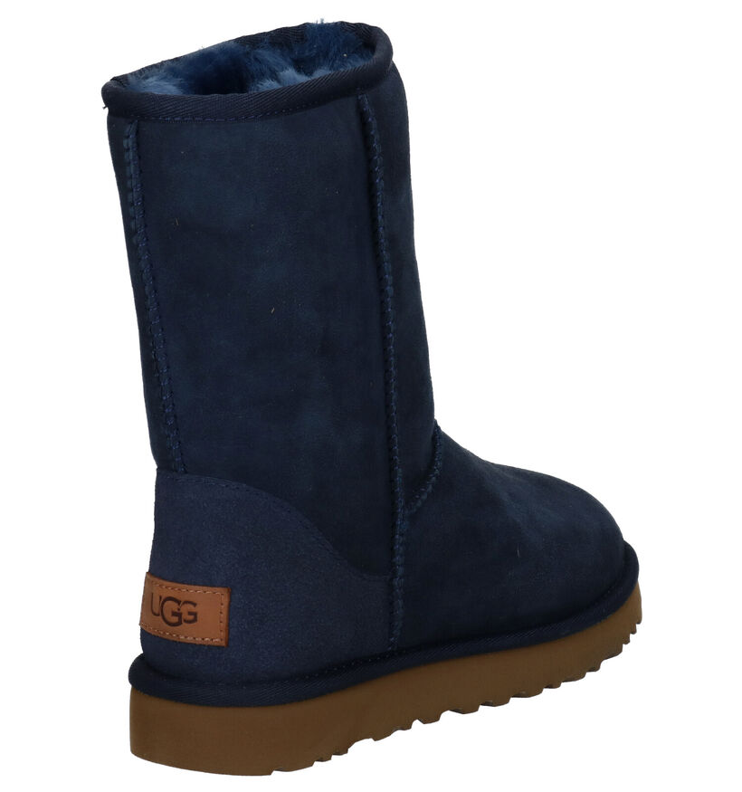 UGG Classic Short Bottes en Cognac en nubuck (313768)