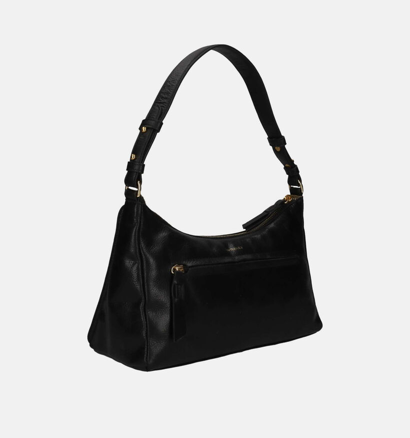Burkely Fine Florence Zwarte Schoudertas voor dames (380447)