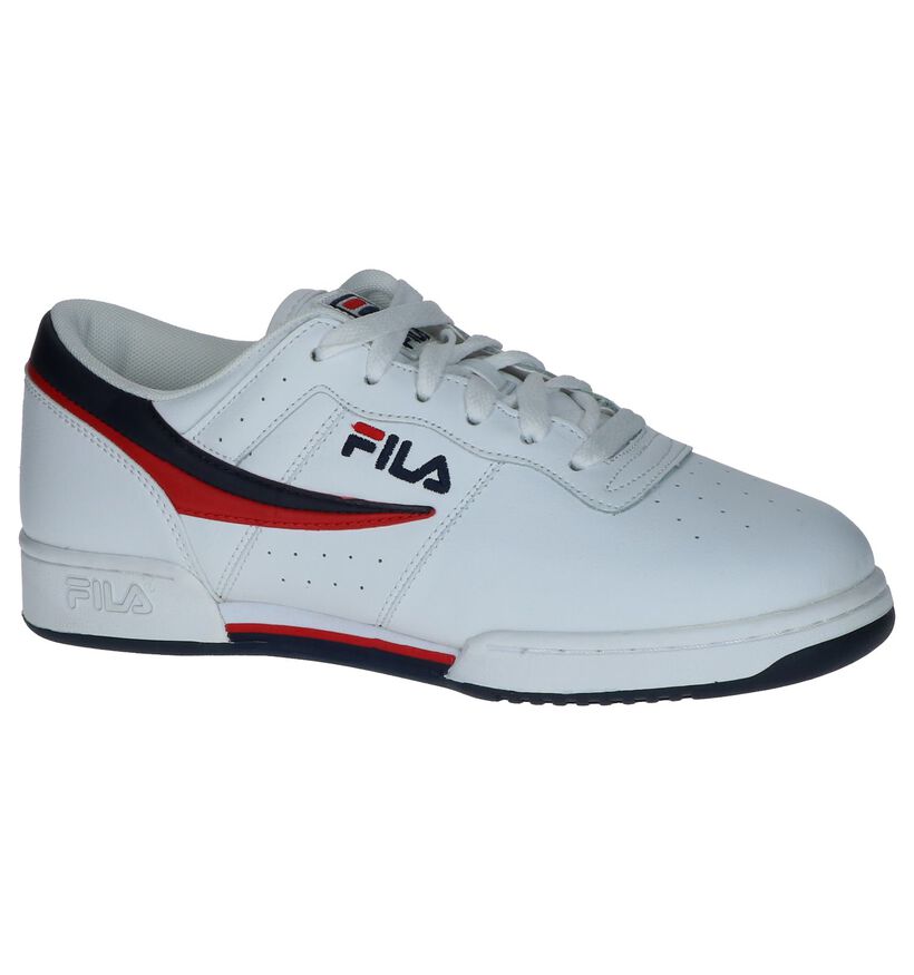 Fila Original Fitness Baskets basses en Blanc en simili cuir (240880)