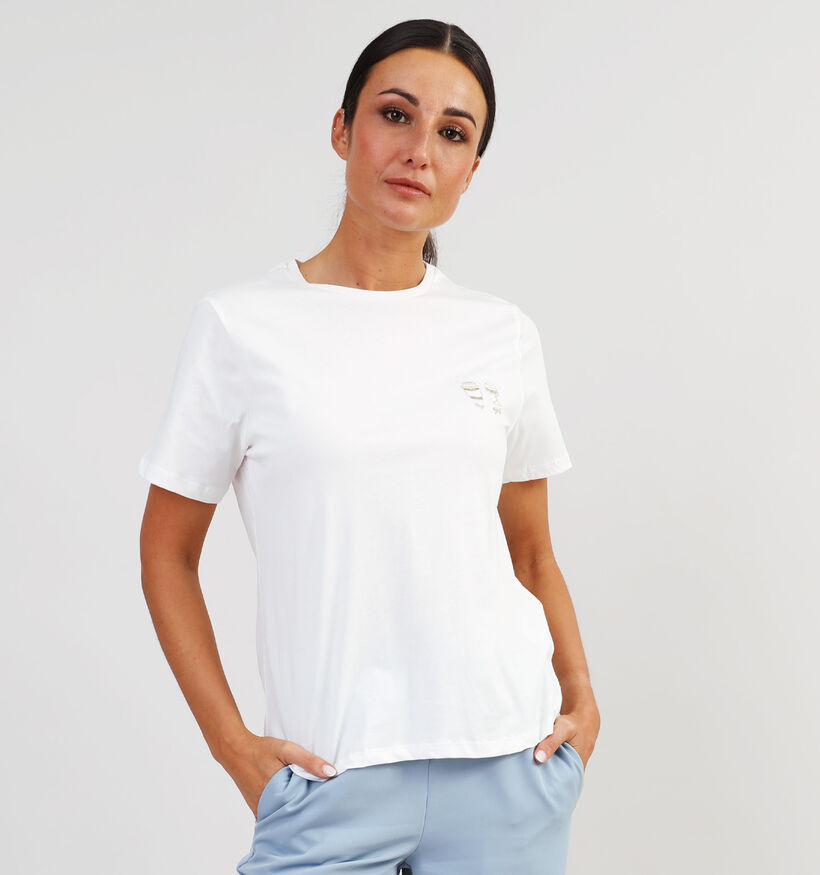 Vila Witte T-shirt voor dames (361404)