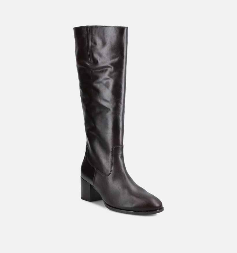 Gabor Bottes hautes en Marron fonc&eacute; pour femmes (380093)
