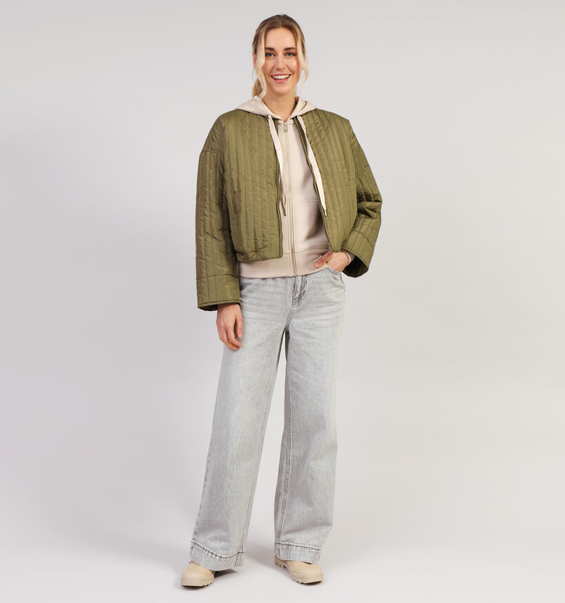 Vila Tate Kaki Bomber jas voor dames (351803)