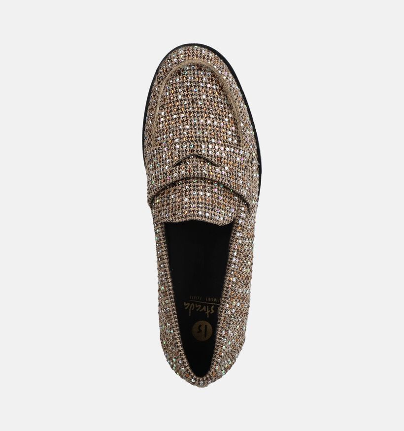 La Strada Taupe Loafers voor dames (381638)