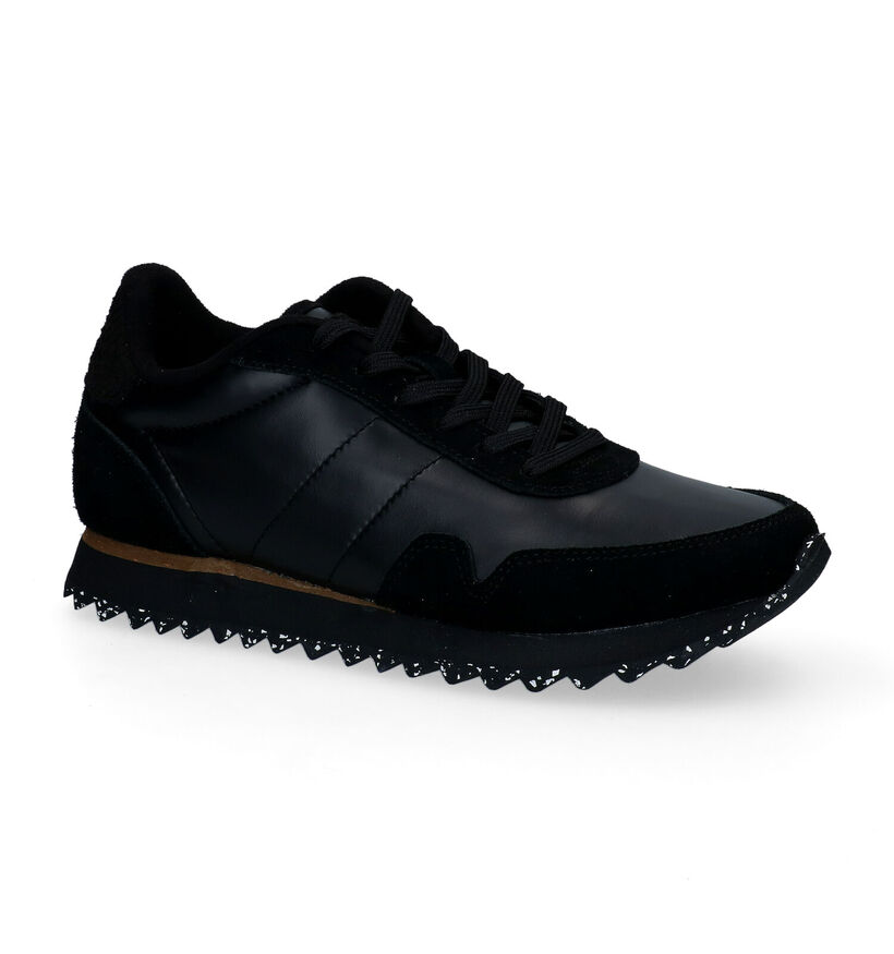 Woden Nora Baskets en Noir en daim (294619)