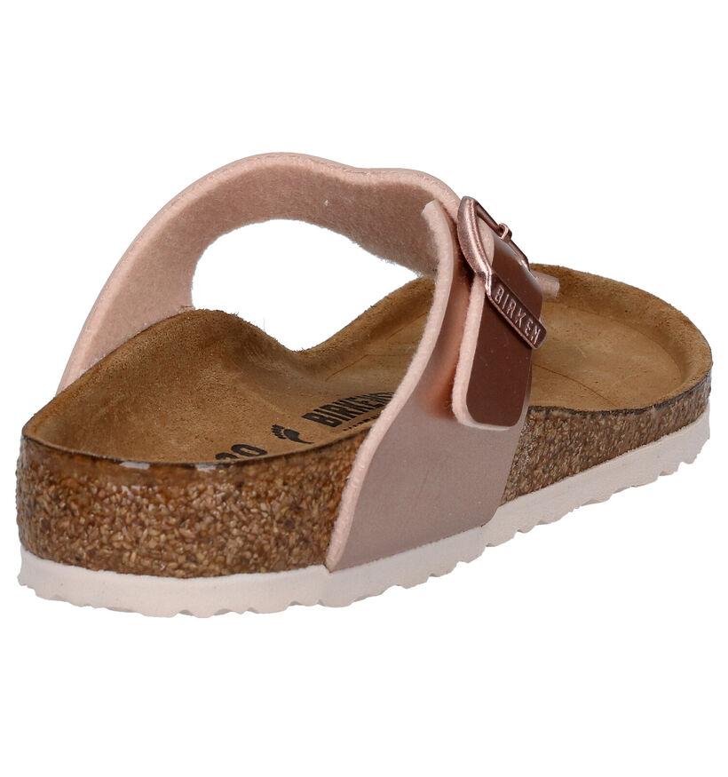 Birkenstock Gizeh BS Witte Teenslippers voor meisjes (338081)