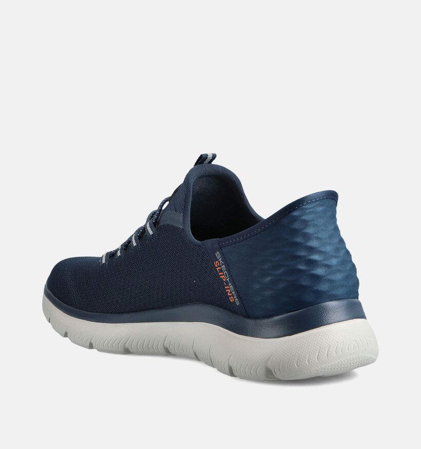 Skechers Summits High Range Blauwe Slip-in Sneakers voor heren (367483) - geschikt voor steunzolen