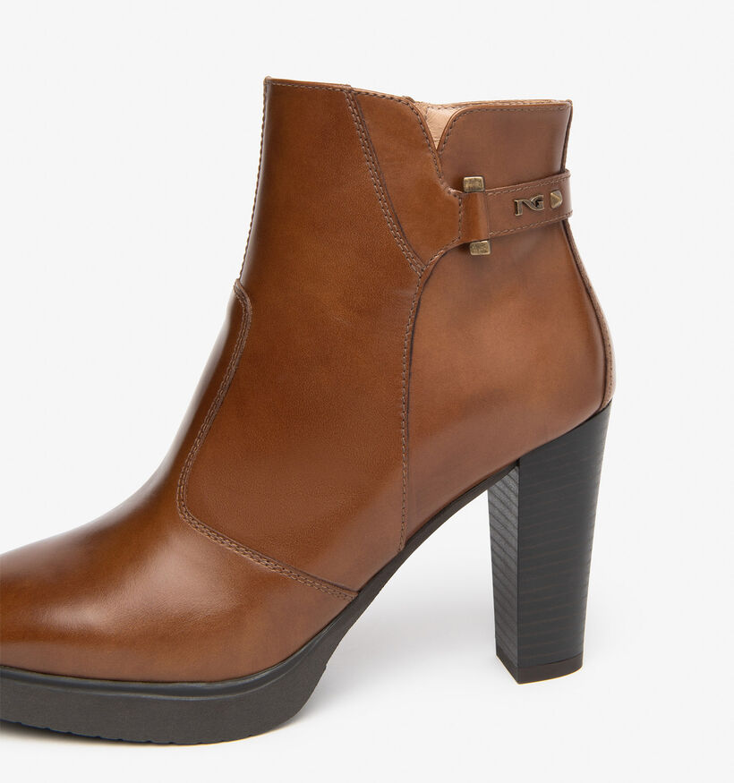 NeroGiardini Bottines en Cognac pour femmes (377855)