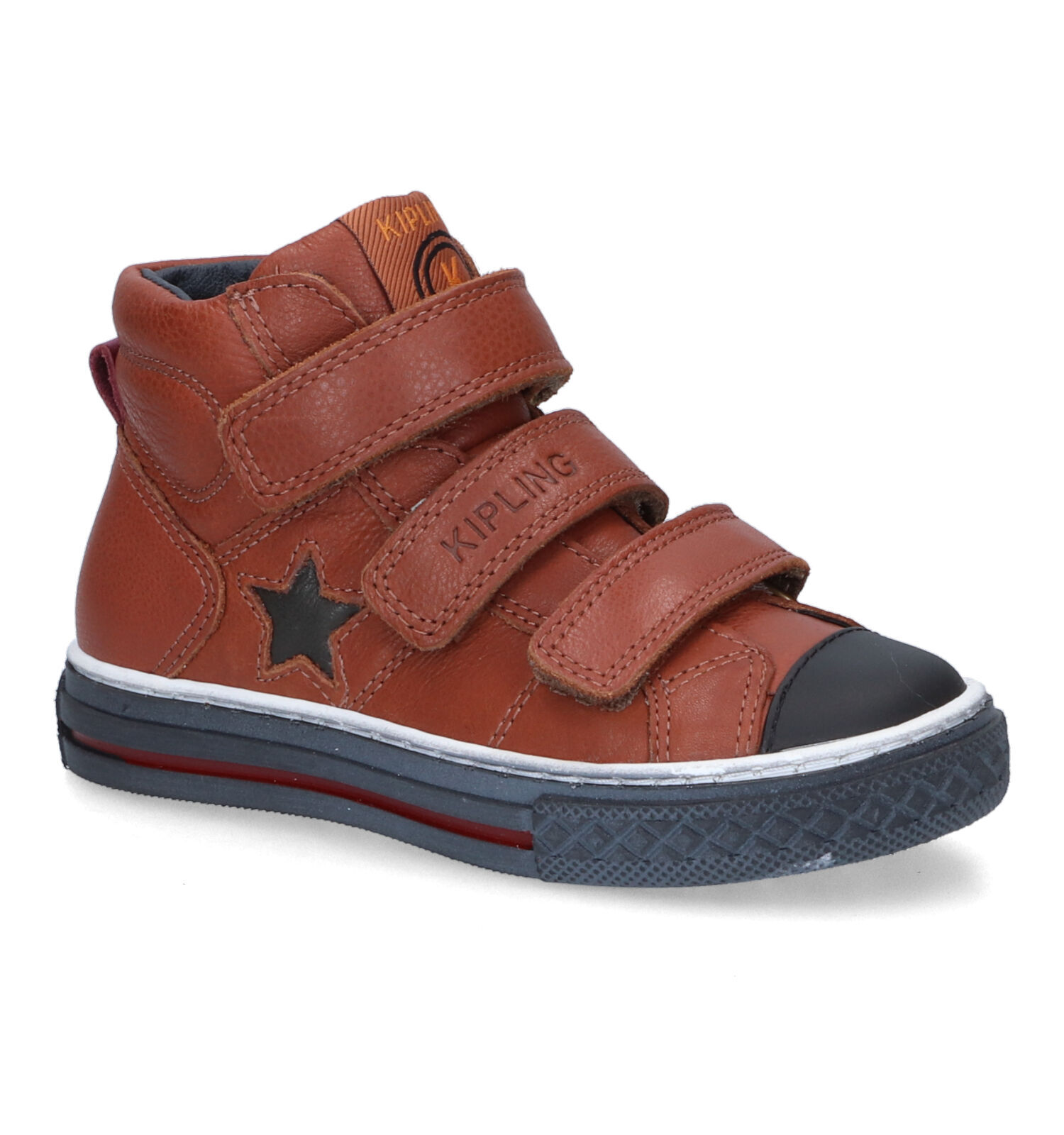 Chaussures hautes cognac