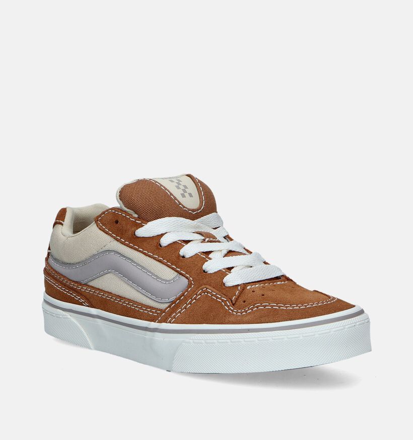 Vans Caldrone Suede Bruine Skate sneakers voor dames (343787)