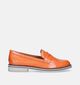 Regarde Le Ciel Dalma-02 Loafers en Orange pour femmes (341235)