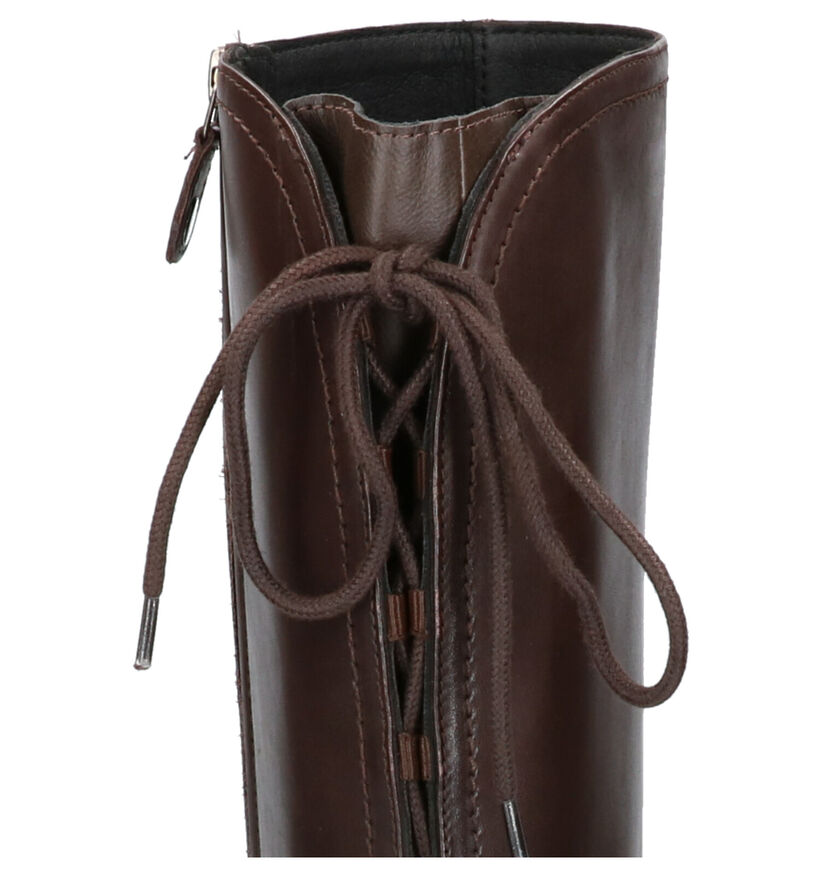 Geox Bottes hautes en Marron en cuir (263852)