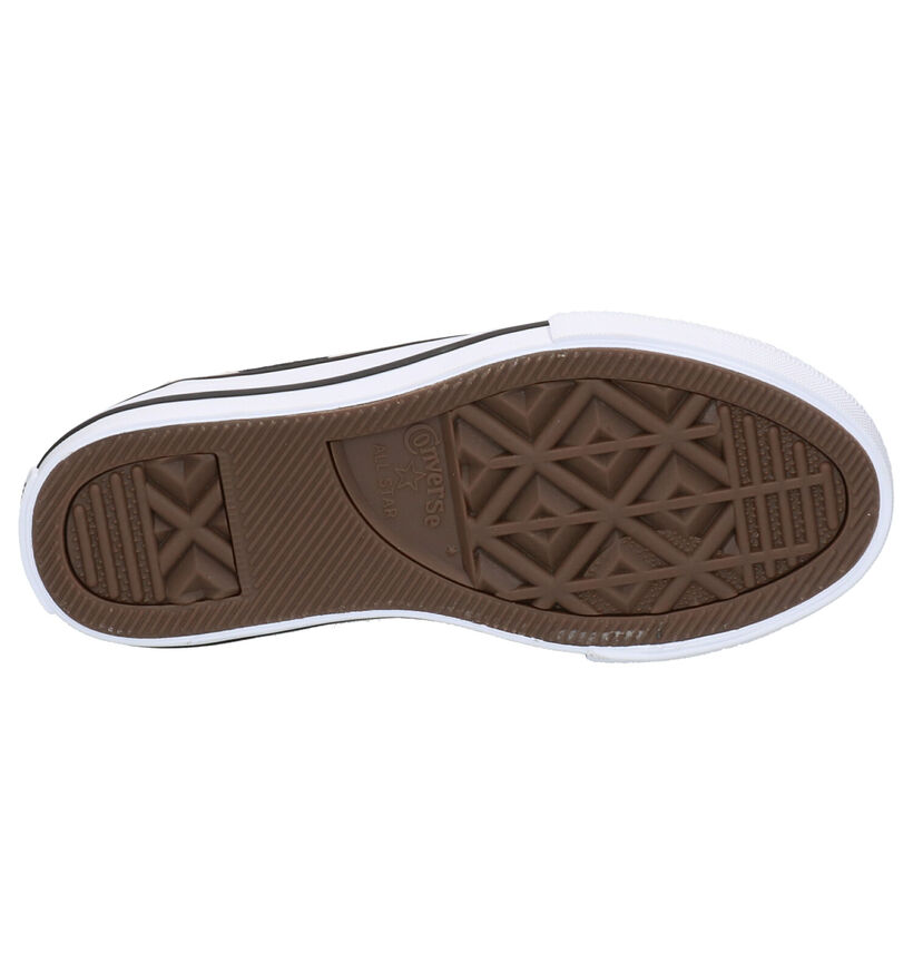 Converse Chuck Taylor AS Hi Baskets en Beige en textile (263506)