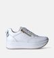 NeroGiardini Witte Platform sneakers voor dames (358338) - geschikt voor steunzolen