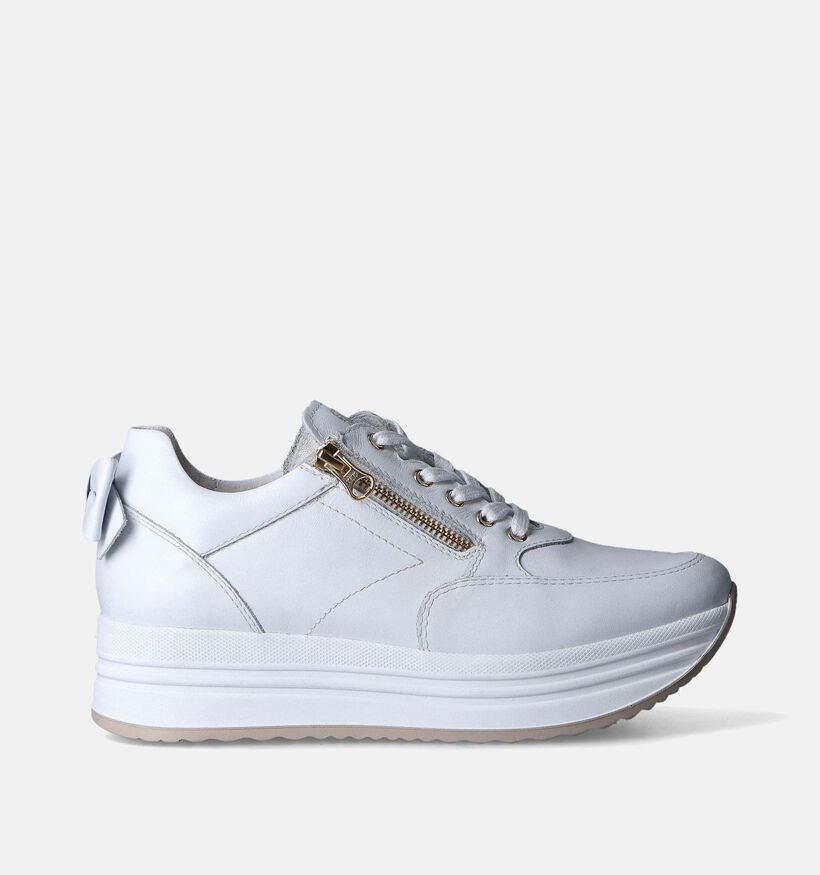 NeroGiardini Witte Platform sneakers voor dames (358338) - geschikt voor steunzolen
