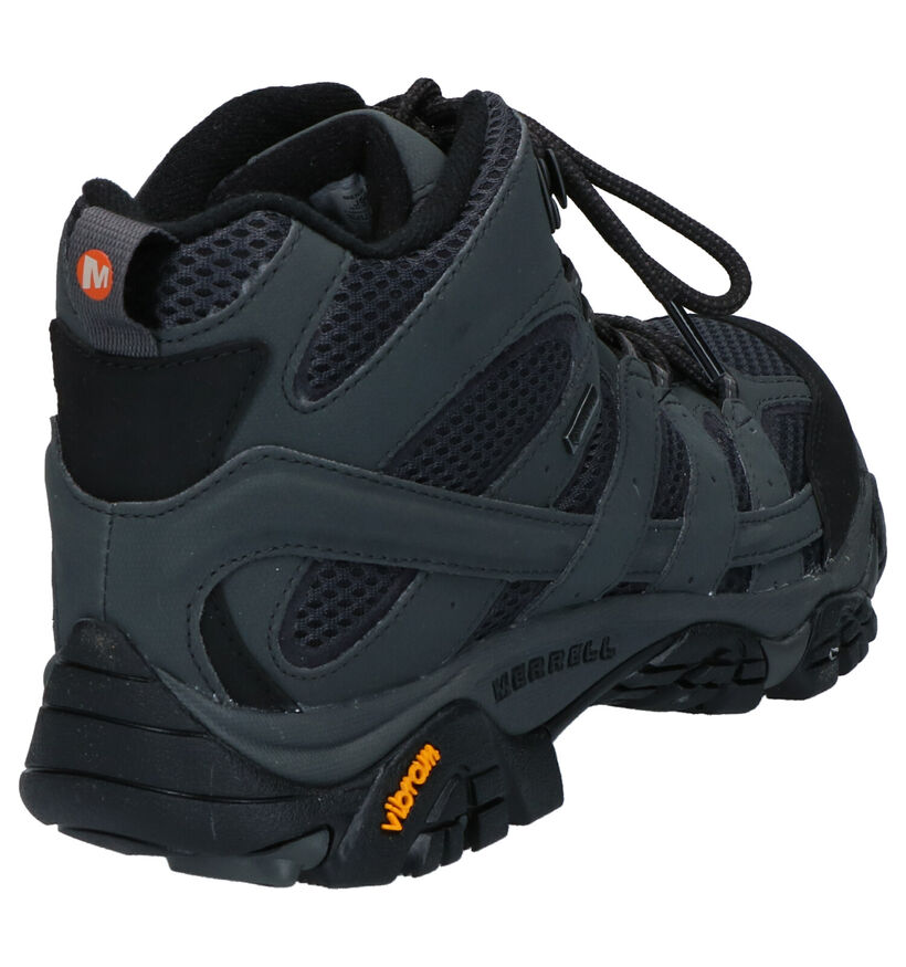 Merrell Moab Zwarte Wandelschoenen in daim (274854)