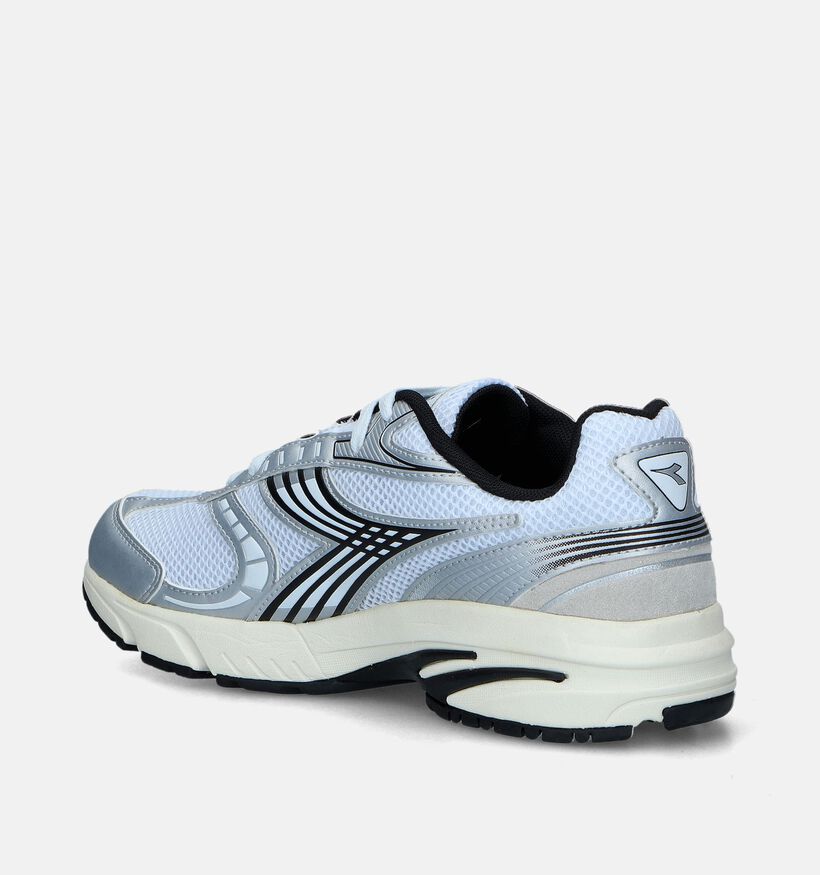 Diadora Game L High Waxed Zilveren Sneakers voor heren (344908)