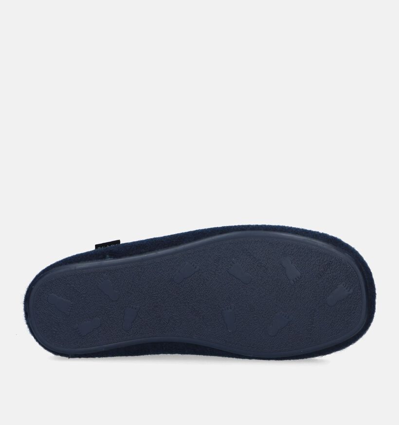 Scapa Pantoufles ouvertes en Bleu foncé pour hommes (333396)