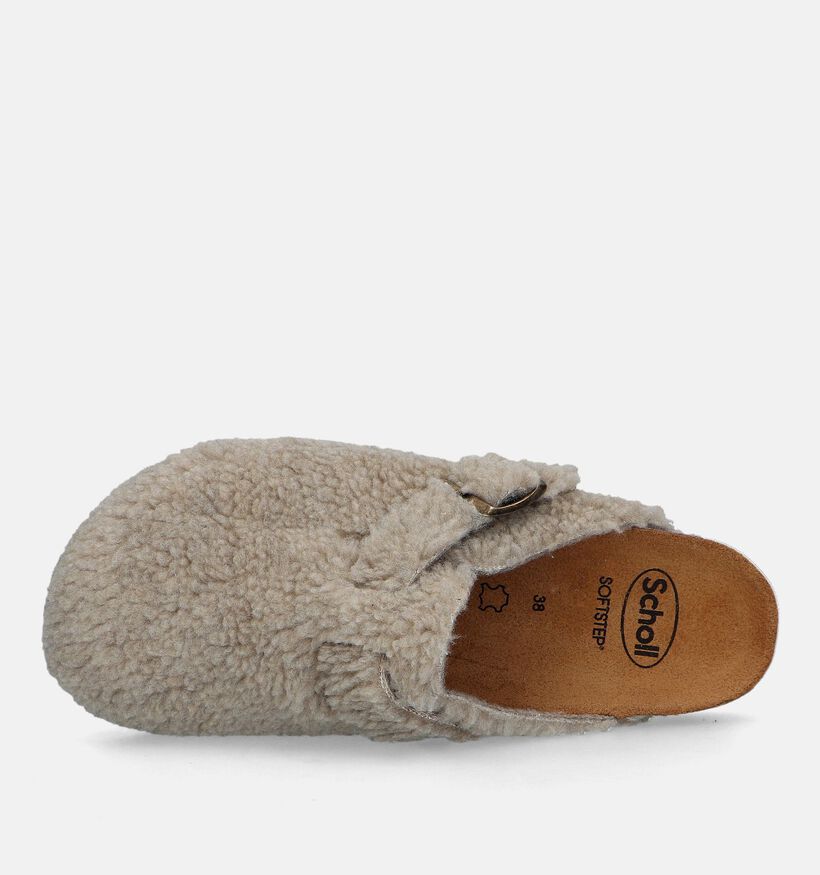 Scholl Fae Grijze Teddy Pantoffels voor dames (332774)