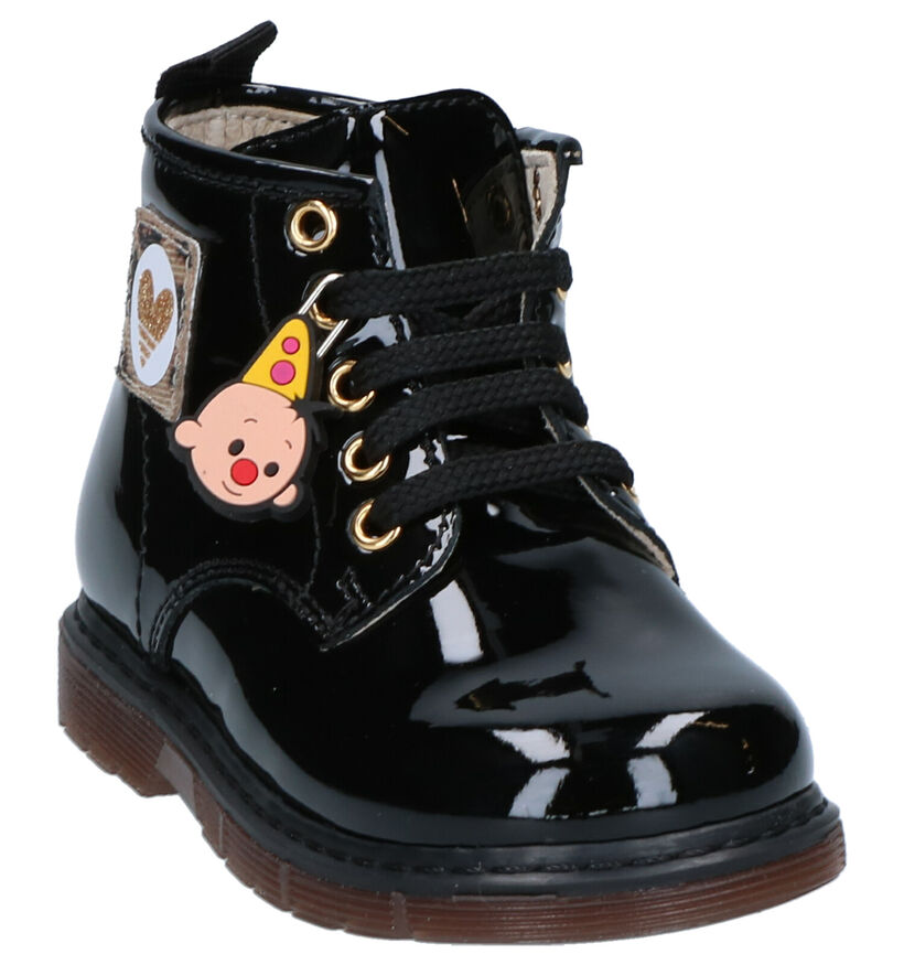 Bumba Chaussures hautes en Noir en verni (261017)