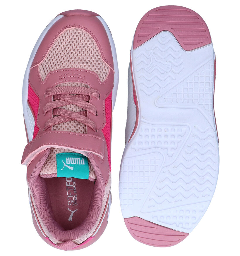 Puma X-Ray Roze Sneakers in kunstleer (276749)