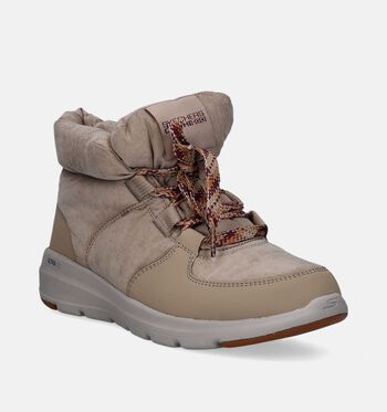 Skechers Outdoor Boots Taupe/Bleu/Rose