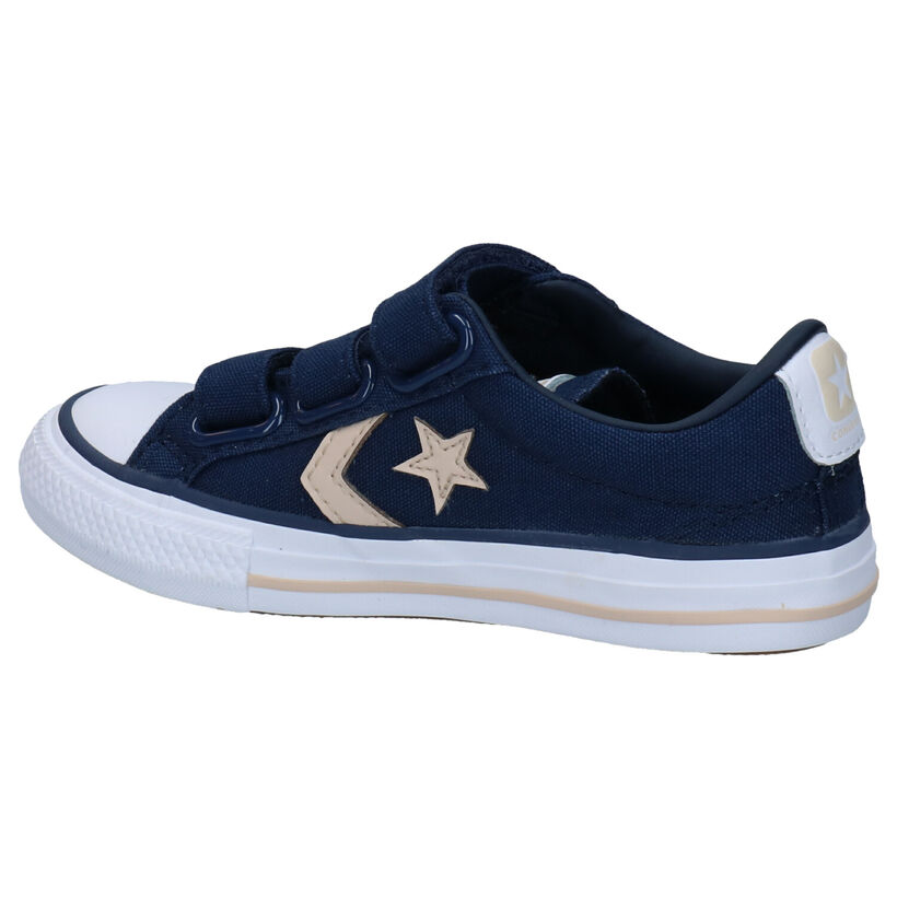 Converse Star Player Blauwe Sneakers in stof (290958)