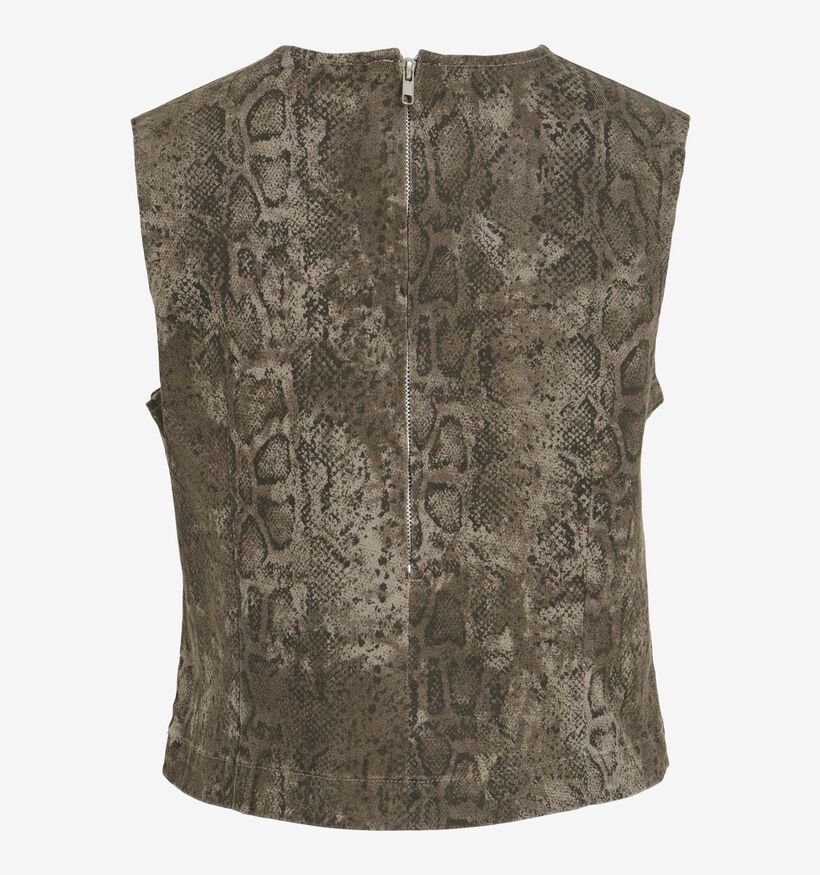 Vila Chia Bruine Top voor dames (365606)